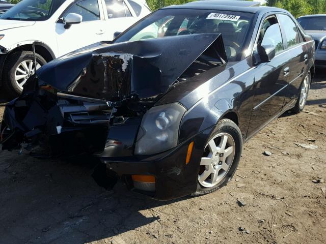 1G6DP567750147103 - 2005 CADILLAC CTS HI FEA BLACK photo 2