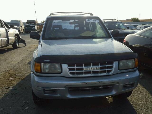 4S2CM58W9X4376310 - 1999 ISUZU RODEO S SILVER photo 9