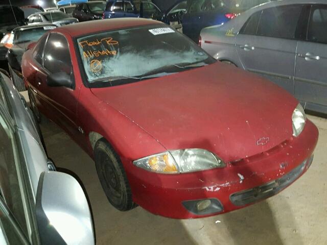 1G1JF12T017391524 - 2001 CHEVROLET CAVALIER RED photo 1