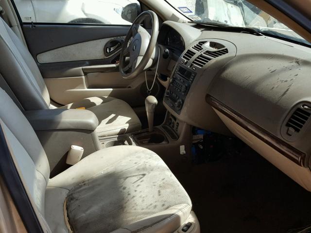 1G1ZU648X5F254102 - 2005 CHEVROLET MALIBU MAX 棕色 照片 5