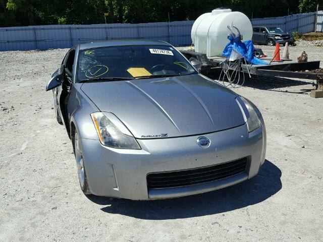 JN1AZ34D43T112668 - 2003 NISSAN 350Z COUPE GRAY photo 1