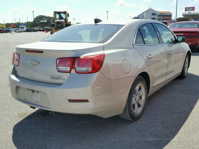 1G11B5SL3FF245392 - 2015 CHEVROLET MALIBU LS GOLD photo 4