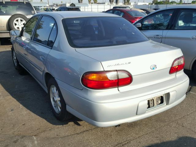 1G1NE52M1W6237390 - 1998 CHEVROLET MALIBU LS ვერცხლისფერი ფოტო 3