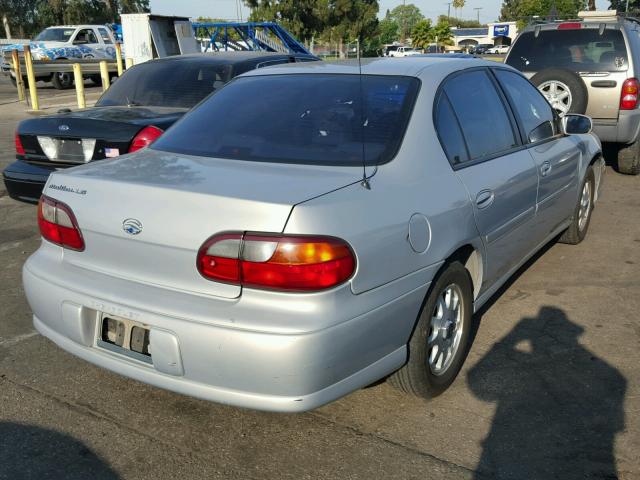 1G1NE52M1W6237390 - 1998 CHEVROLET MALIBU LS ვერცხლისფერი ფოტო 4