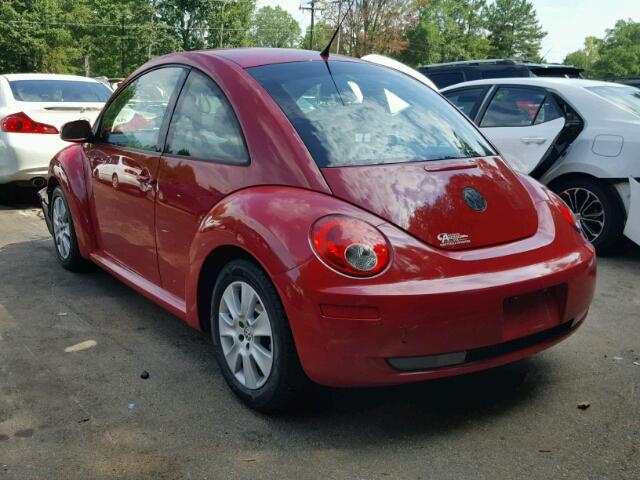 3VWPW31C18M509544 - 2008 VOLKSWAGEN NEW BEETLE RED photo 3