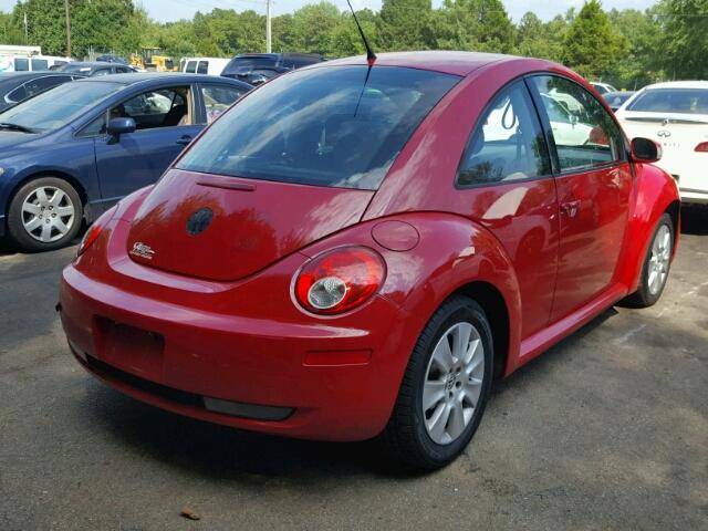 3VWPW31C18M509544 - 2008 VOLKSWAGEN NEW BEETLE წითელი ფოტო 4