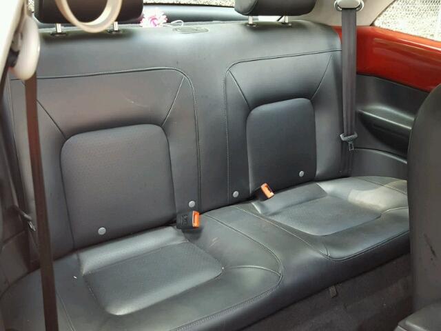 3VWPW31C18M509544 - 2008 VOLKSWAGEN NEW BEETLE წითელი ფოტო 6