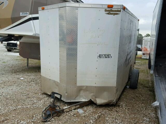 5NHULV217BY013891 - 2011 UTILITY TRAILER WHITE photo 2