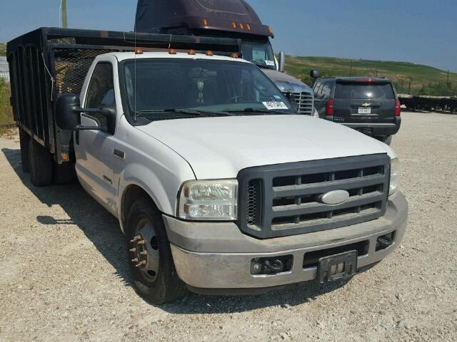 1FDWF36P25EB17986 - 2005 FORD F350 SUPER WHITE photo 1