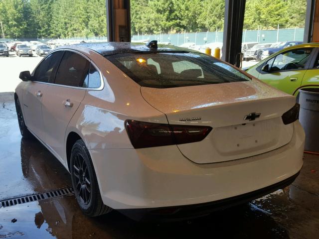 1G1ZB5ST0JF106252 - 2018 CHEVROLET MALIBU LS WHITE photo 3