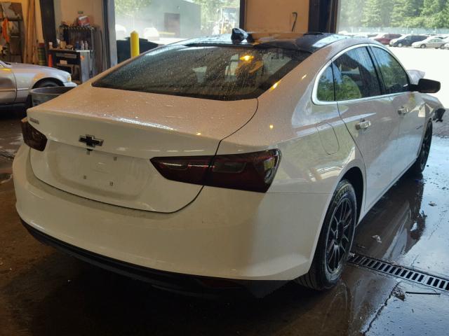 1G1ZB5ST0JF106252 - 2018 CHEVROLET MALIBU LS WHITE photo 4