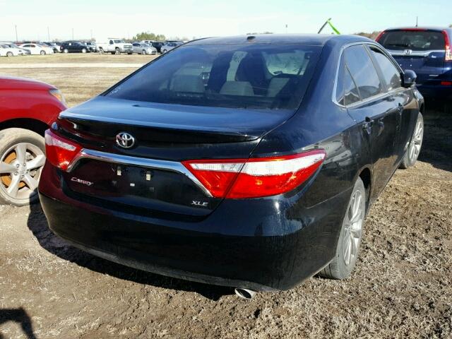 4T1BF1FK2GU505168 - 2016 TOYOTA CAMRY BLACK photo 4