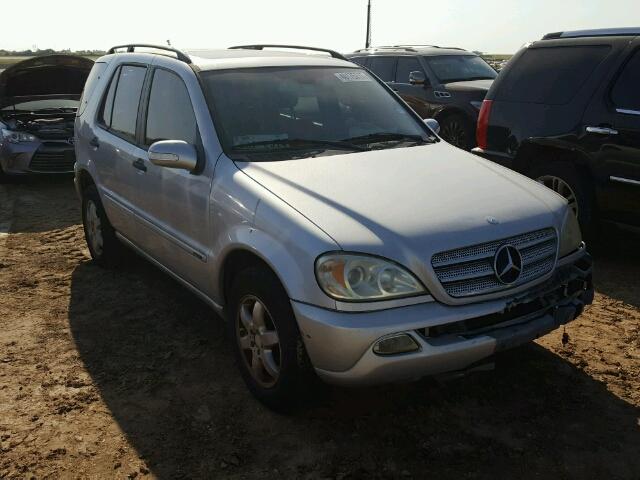 4JGAB57E34A484951 - 2004 MERCEDES-BENZ ML 350 SILVER photo 1