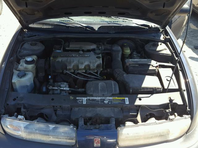 1G8ZH5289XZ130584 - 1999 SATURN SL1 BLUE photo 7