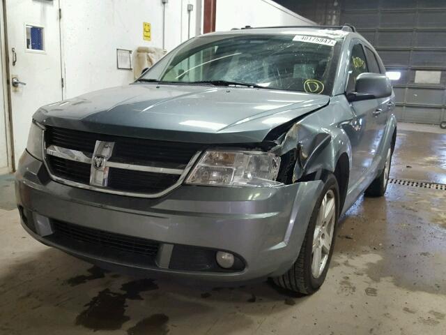 3D4GG57V49T165156 - 2009 DODGE JOURNEY SX SILVER photo 2