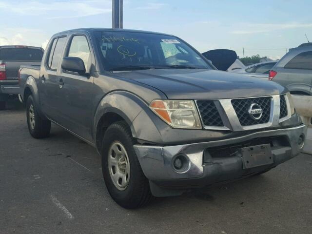 1N6AD07U18C435442 - 2008 NISSAN FRONTIER C GRAY photo 1