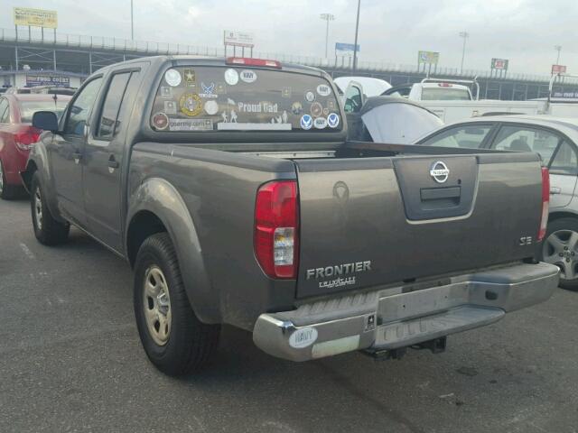 1N6AD07U18C435442 - 2008 NISSAN FRONTIER C GRAY photo 3