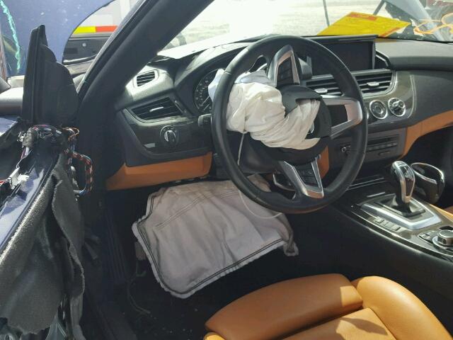 WBALL5C54GP557954 - 2016 BMW Z4 SDRIVE2 BLUE photo 9