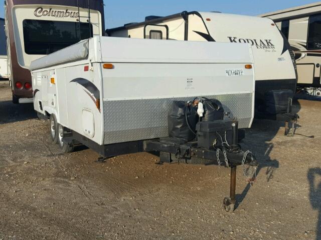 4CG649J2XA7221795 - 2010 COLE TRAILER WHITE photo 1