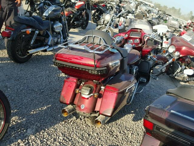 1HD1TAN18FB955045 - 2015 HARLEY-DAVIDSON FLTRUSE CV RED photo 4