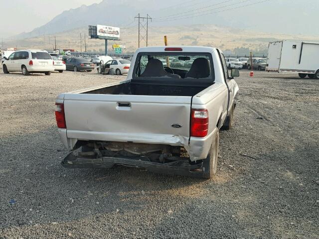 1FTYR10D83PA52330 - 2003 FORD RANGER SILVER photo 4