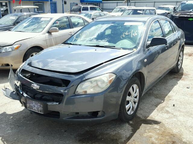 1G1ZG57B684155141 - 2008 CHEVROLET MALIBU LS 灰色 照片 2