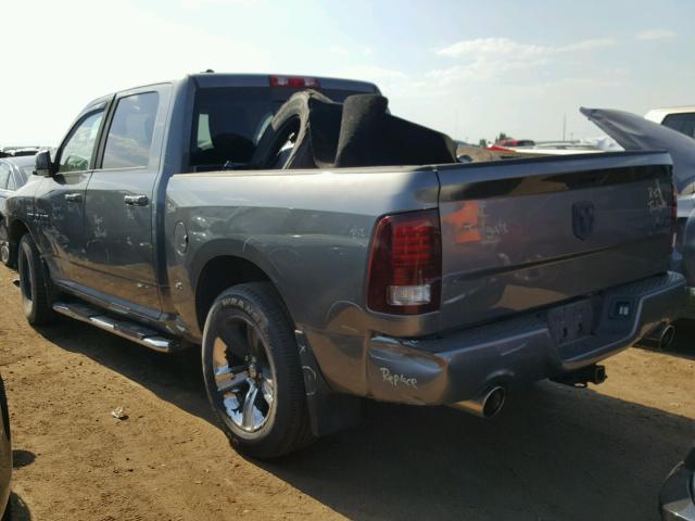 1C6RR7MTXDS517981 - 2013 RAM 1500 SPORT GRAY photo 3