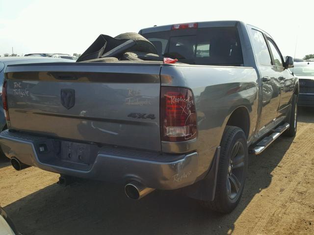 1C6RR7MTXDS517981 - 2013 RAM 1500 SPORT GRAY photo 4