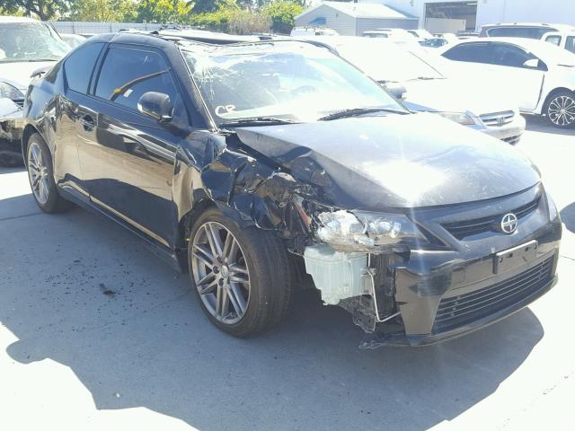 JTKJF5C71B3013908 - 2011 TOYOTA SCION TC 黑色 照片 1