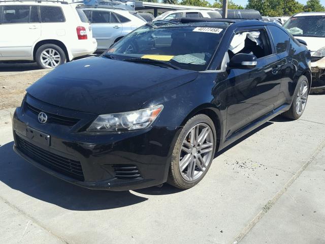 JTKJF5C71B3013908 - 2011 TOYOTA SCION TC 黑色 照片 2