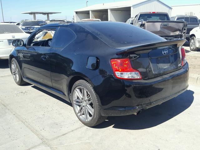 JTKJF5C71B3013908 - 2011 TOYOTA SCION TC 黑色 照片 3