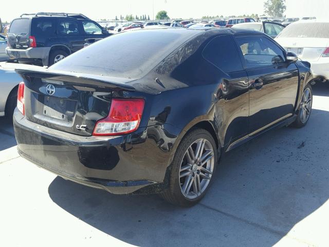 JTKJF5C71B3013908 - 2011 TOYOTA SCION TC 黑色 照片 4