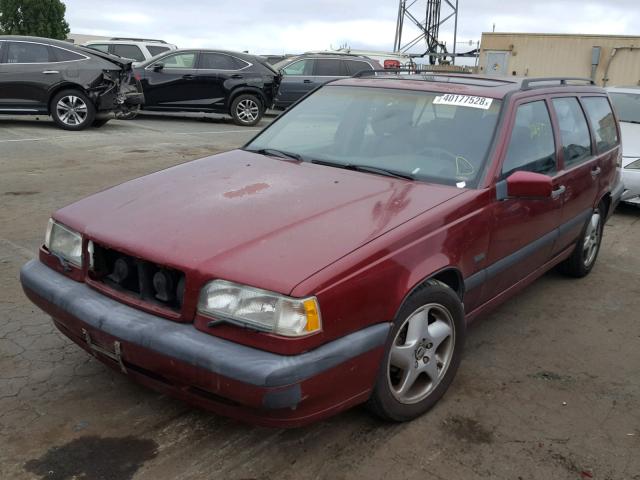 YV1LW5712R2019202 - 1994 VOLVO 850 MAROON photo 2