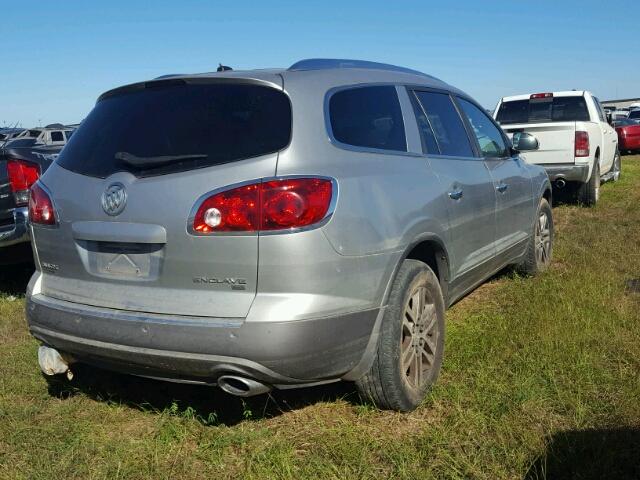 5GAEV13778J102229 - 2008 BUICK ENCLAVE SILVER photo 4