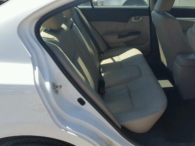 19XFB2F96EE012559 - 2014 HONDA CIVIC EXL 白色 照片 6