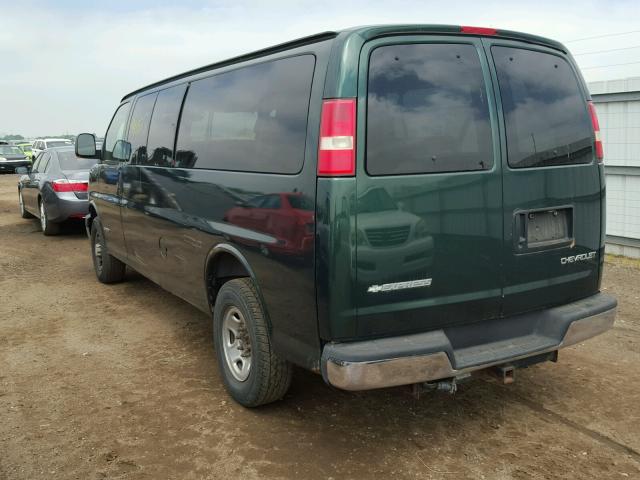 1GAGG29U141100029 - 2004 CHEVROLET EXPRESS VA GREEN photo 3