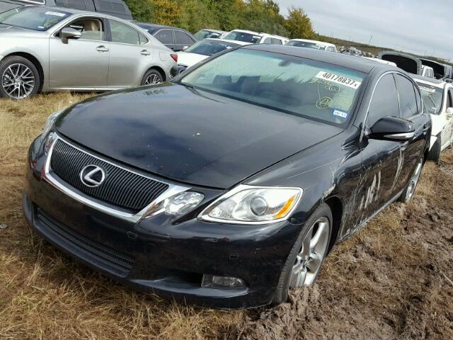 JTHBL96S985000850 - 2008 LEXUS GS BLACK photo 2