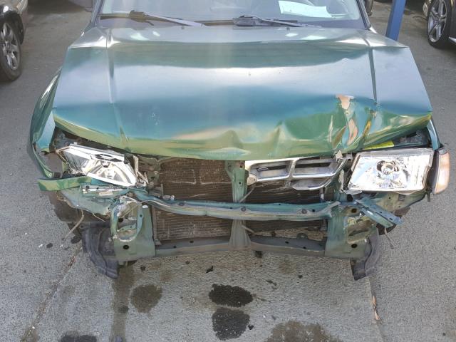 JF1SF6552YH701639 - 2000 SUBARU FORESTER S GREEN photo 7