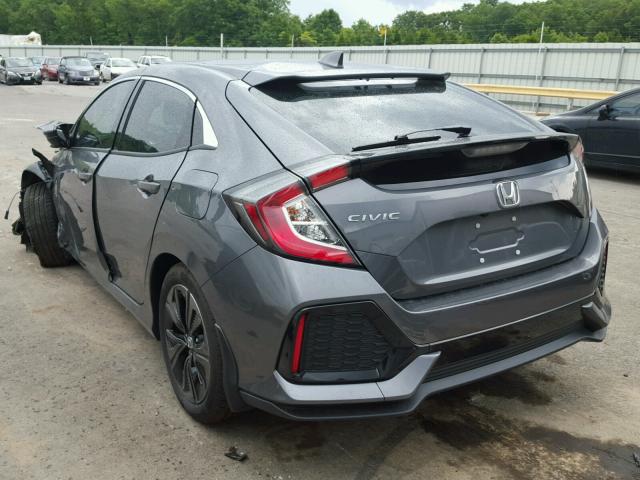 SHHFK7H70HU205246 - 2017 HONDA CIVIC EXL 灰色 照片 3