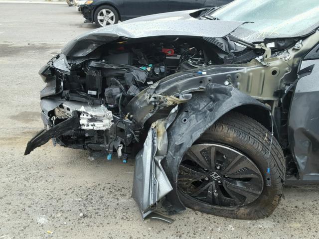 SHHFK7H70HU205246 - 2017 HONDA CIVIC EXL 灰色 照片 9