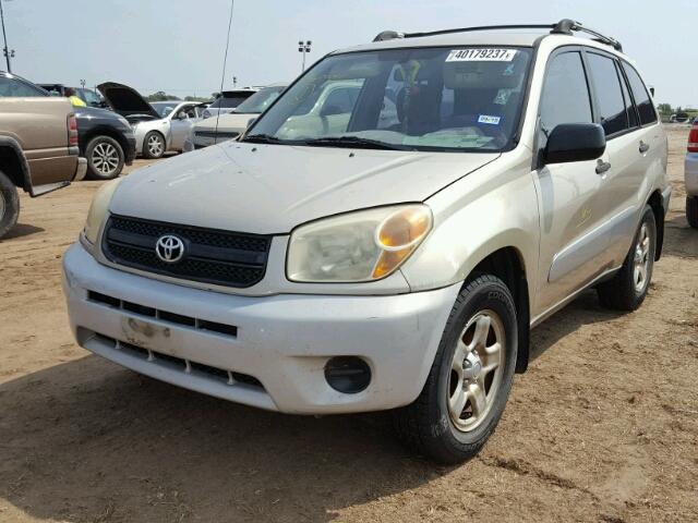 JTEGD20V340001218 - 2004 TOYOTA RAV4 SILVER photo 2