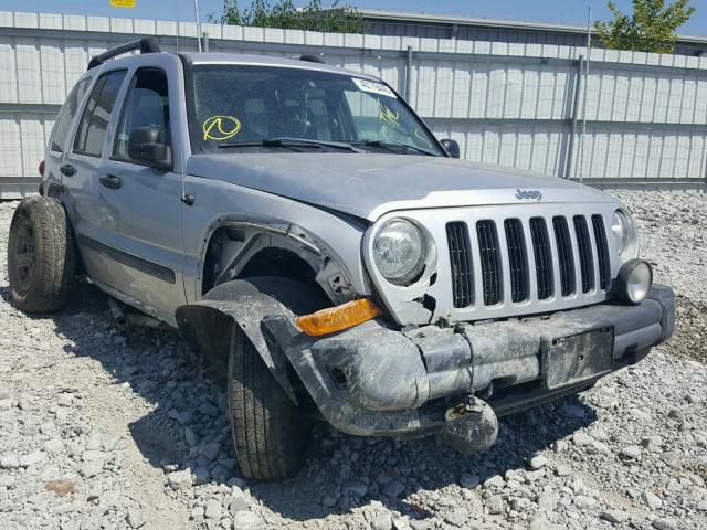 1J4GL38K86W219401 - 2006 JEEP LIBERTY RE SILVER photo 1