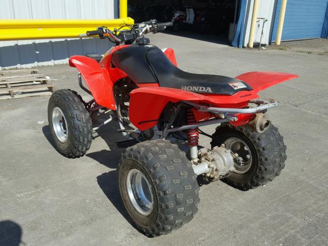 1HFTE270464501593 - 2006 HONDA TRX250 EX RED photo 3