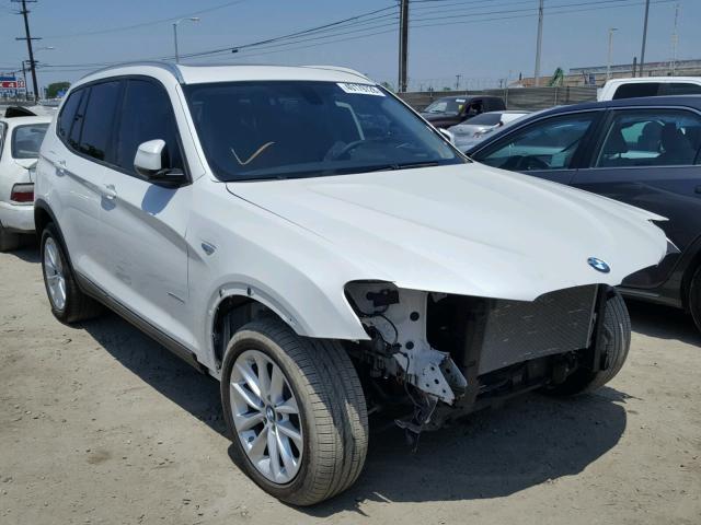5UXWZ7C3XH0X41961 - 2017 BMW X3 SDRIVE2 WHITE photo 1