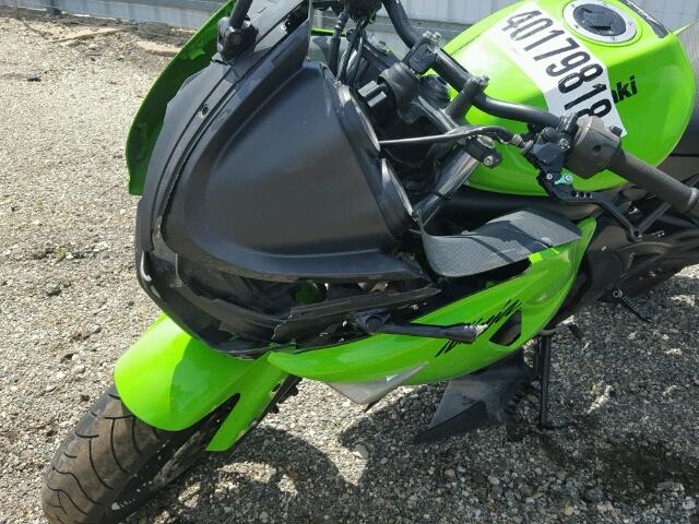 JKAEXEA178A044230 - 2008 KAWASAKI EX650 A Yaşıl foto 9