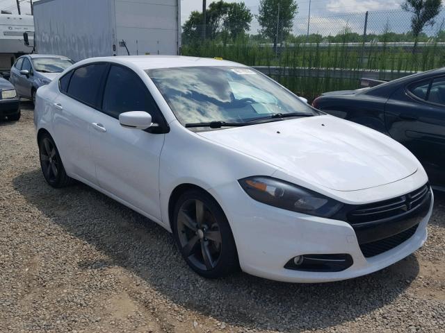 1C3CDFCB8DD325113 - 2013 DODGE DART LIMIT WHITE photo 1