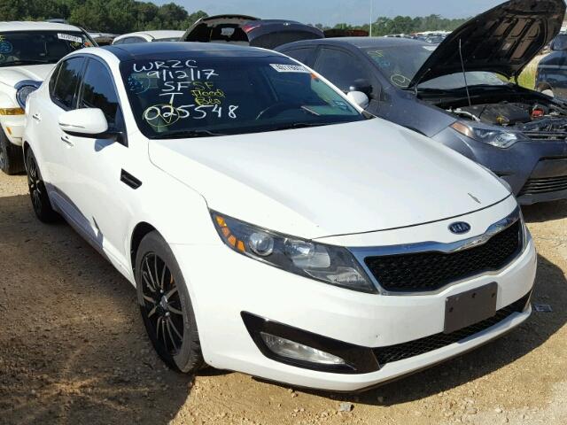 5XXGN4A79CG025548 - 2012 KIA OPTIMA WHITE photo 1