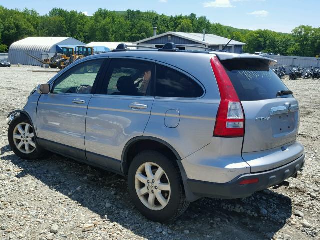 JHLRE48747C115049 - 2007 HONDA CR-V EXL SILVER photo 3