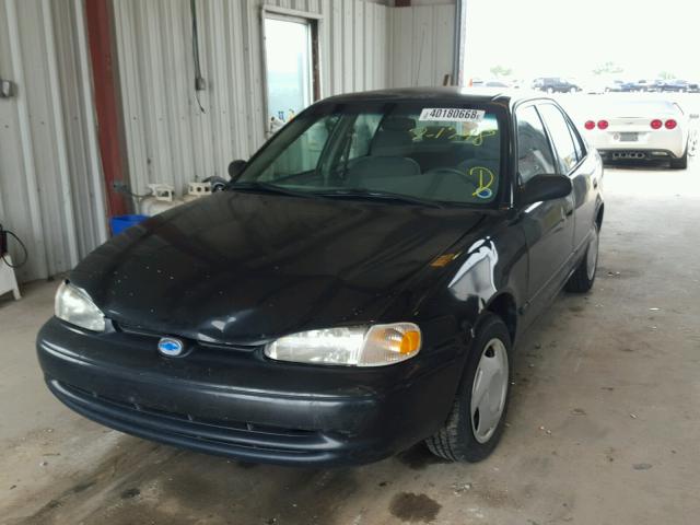 1Y1SK52882Z401017 - 2002 CHEVROLET GEO PRIZM 黑色 照片 2