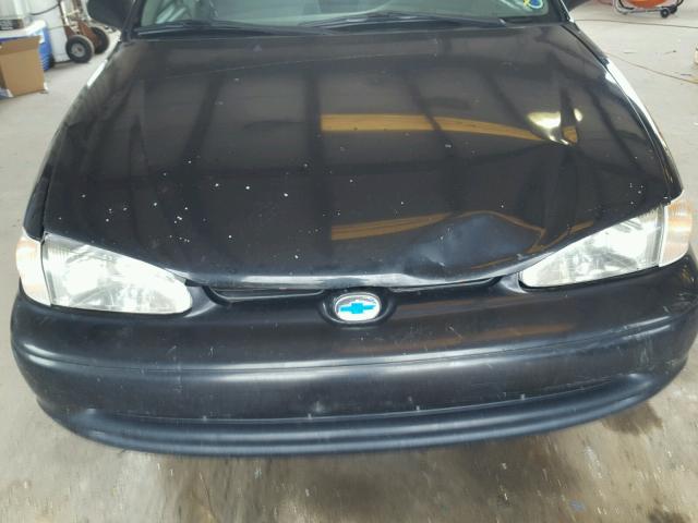 1Y1SK52882Z401017 - 2002 CHEVROLET GEO PRIZM 黑色 照片 9